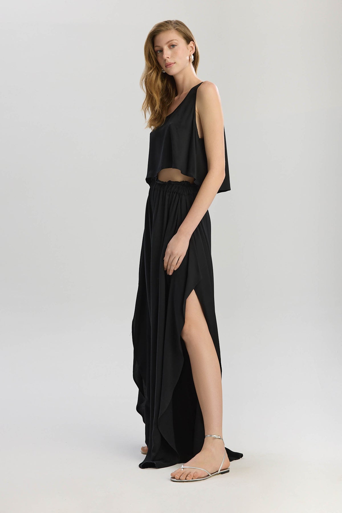Soho Loose Fit Tank Top - Black