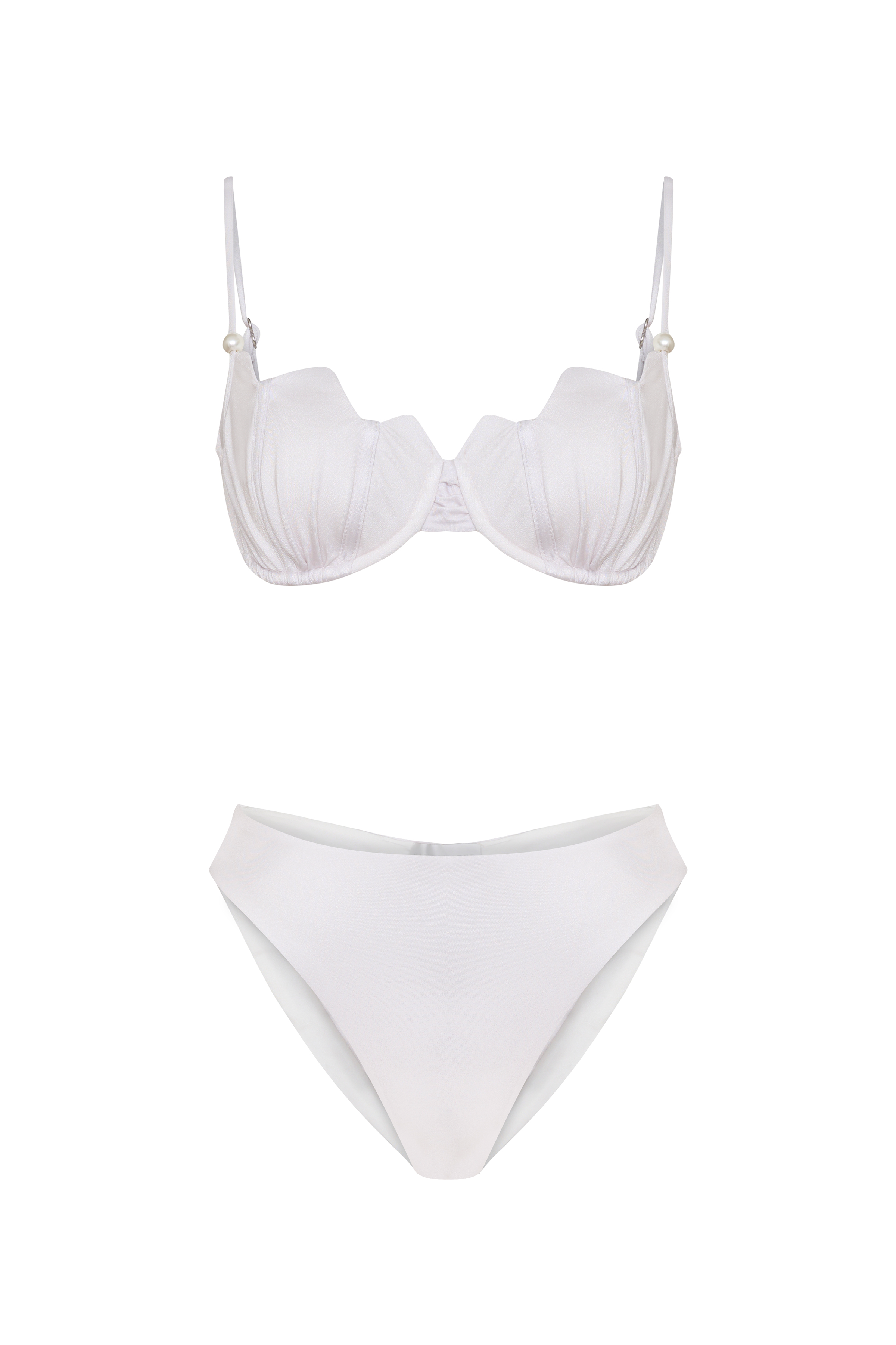 Coralia Balconette Bikini Set Cream
