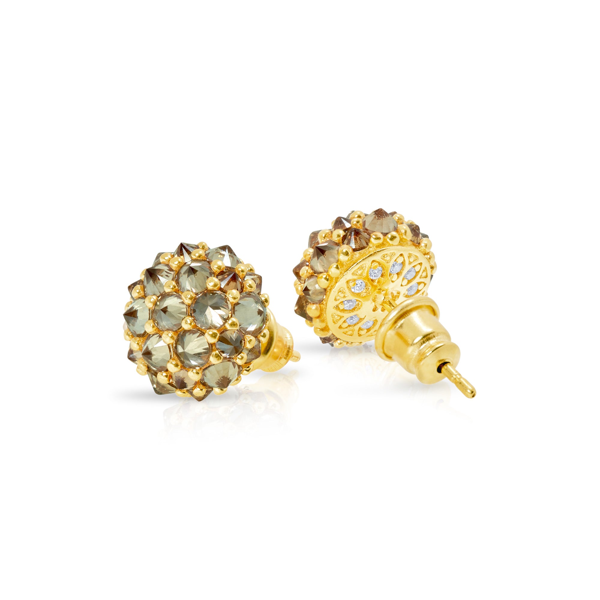 Perfect Bonbon Cocktail Earrings - Gold - Gold