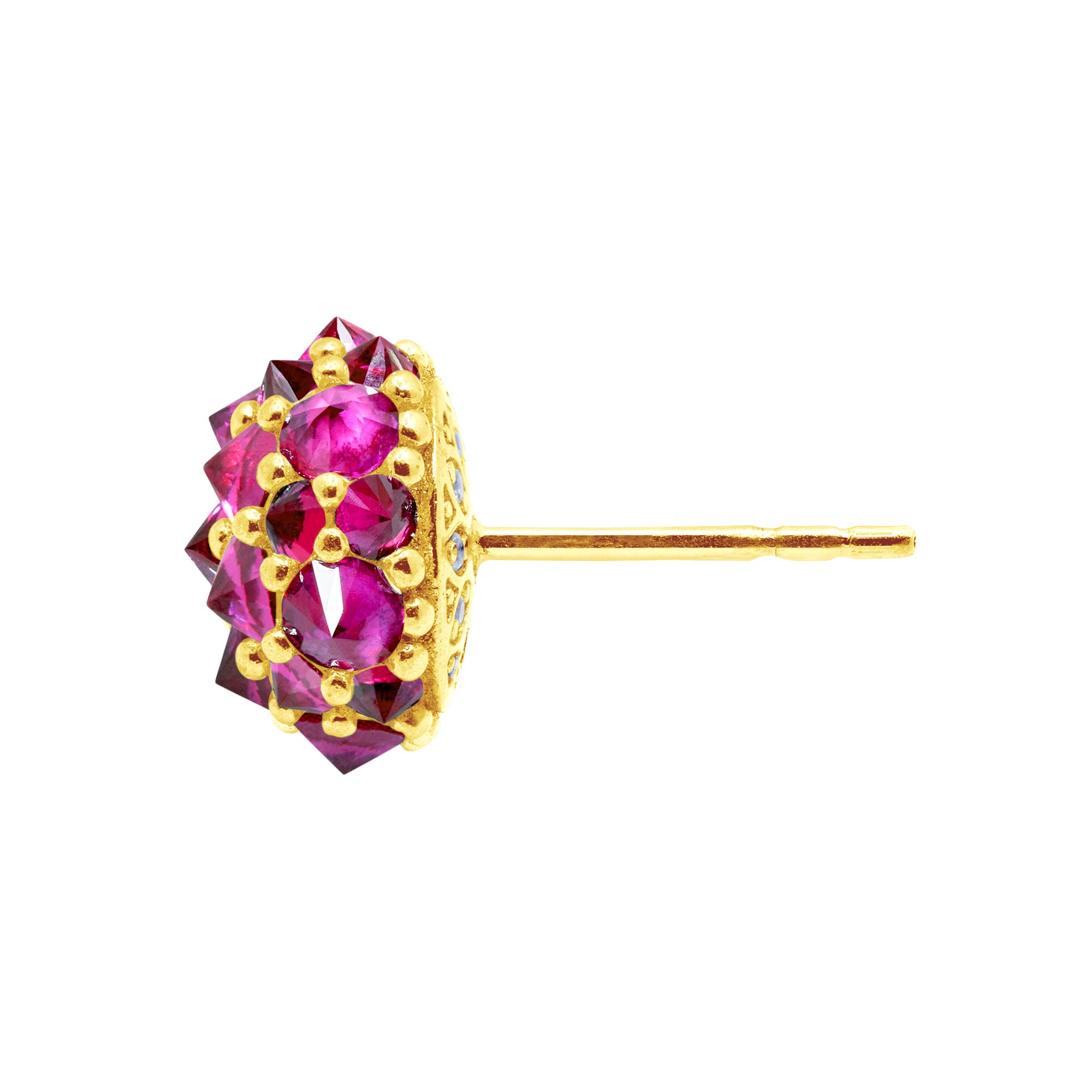 Perfect Bonbon Cocktail Earrings - Pink - Gold
