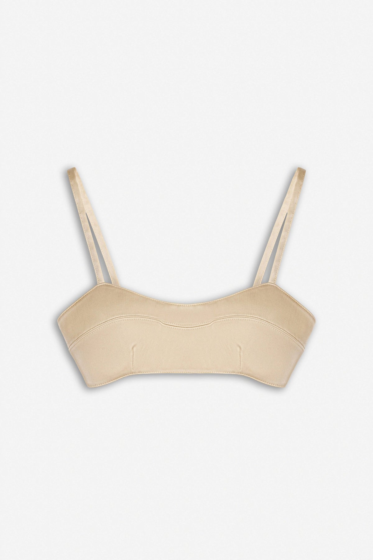 String Strap Crop Top