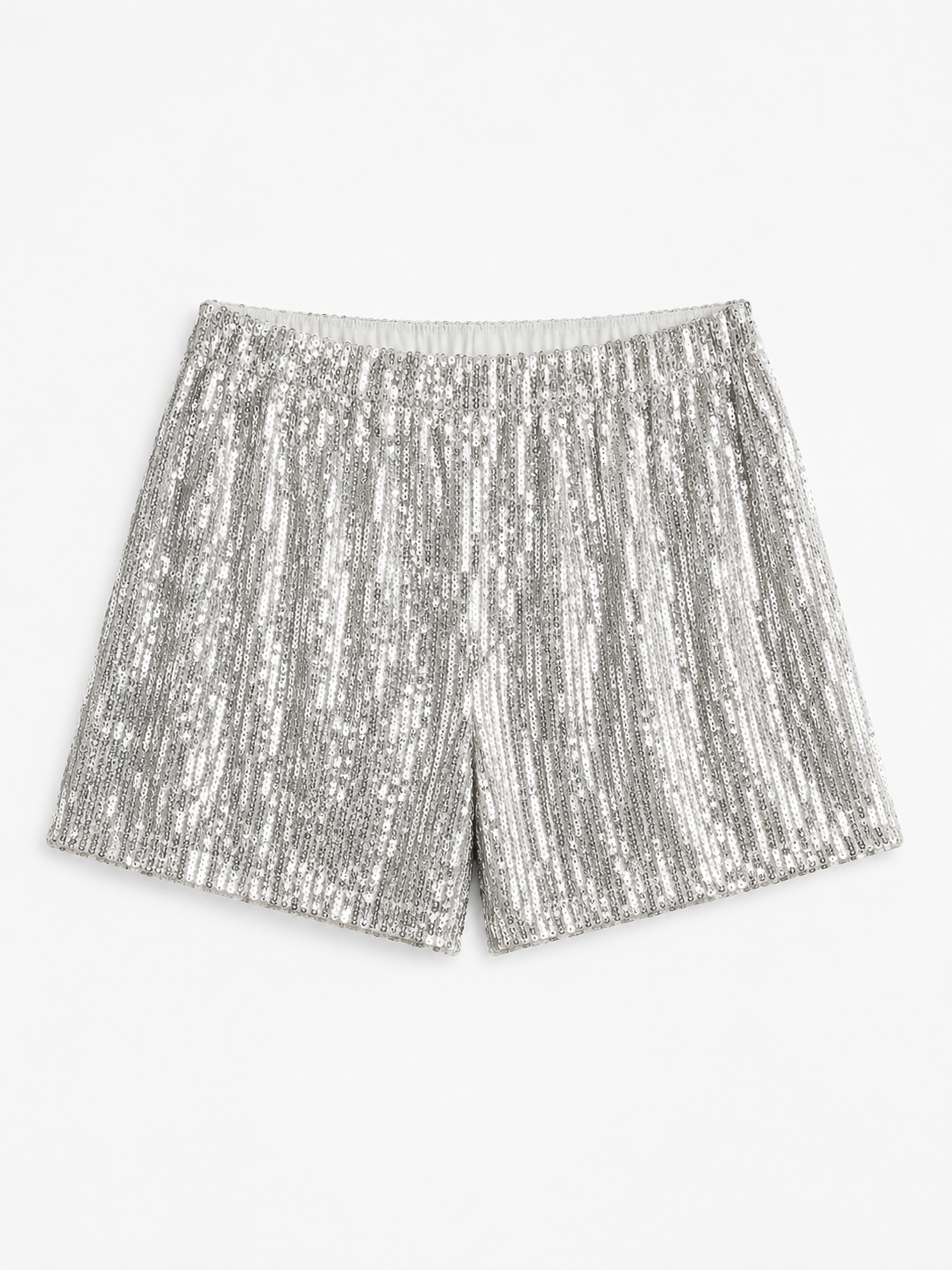 Disco Short - Silver