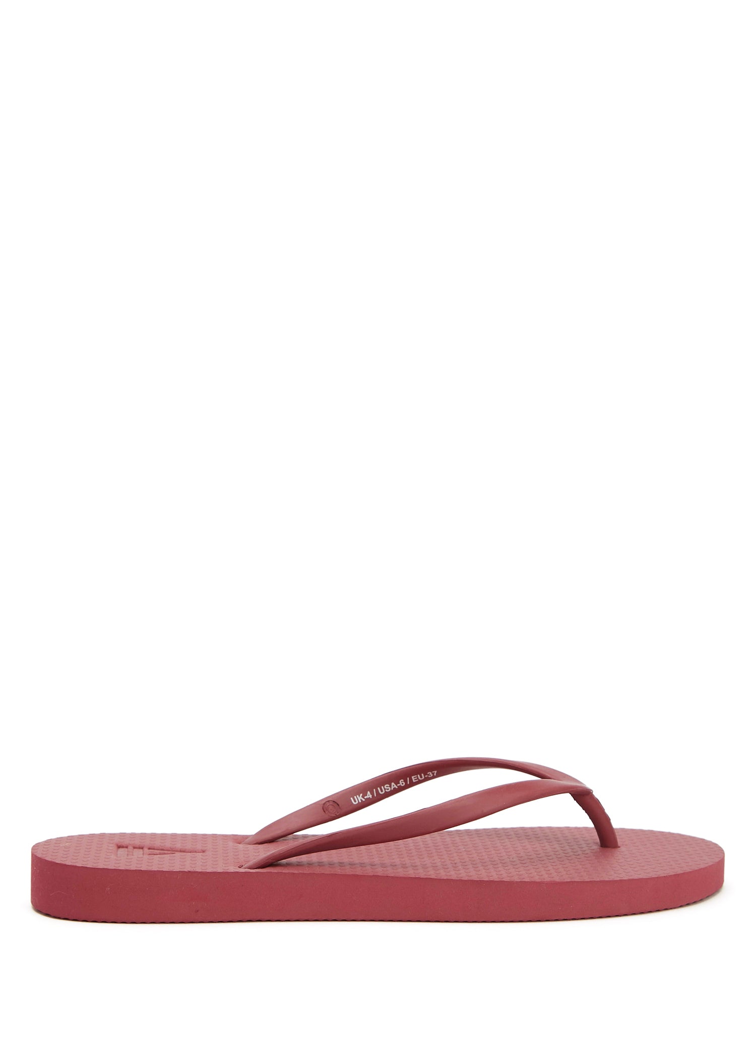 UNO SLIM - Woman Flip Flop - Burgundy