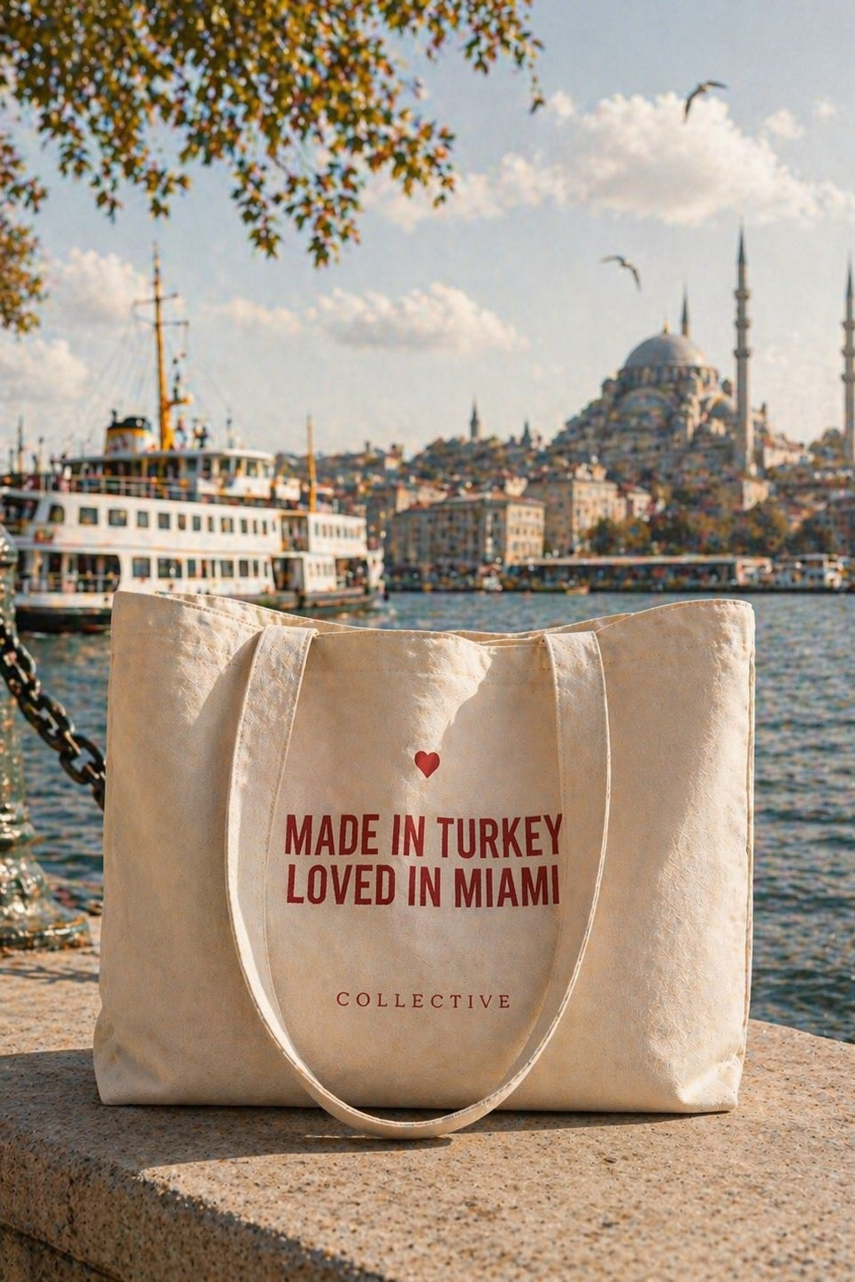 By the Sea Collective Signature Tote