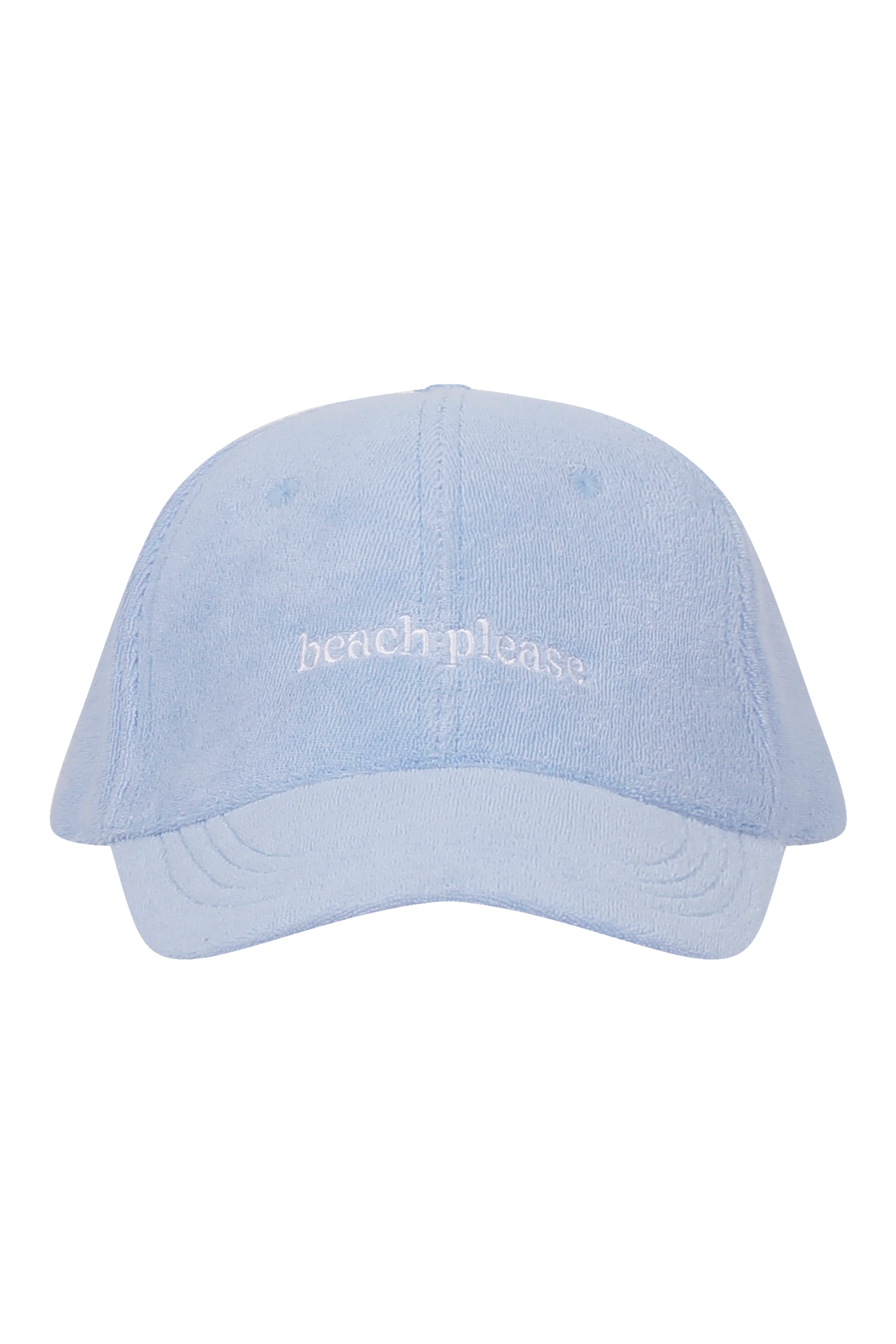 Beatrix Terry Towel Baseball Cap - Blue
