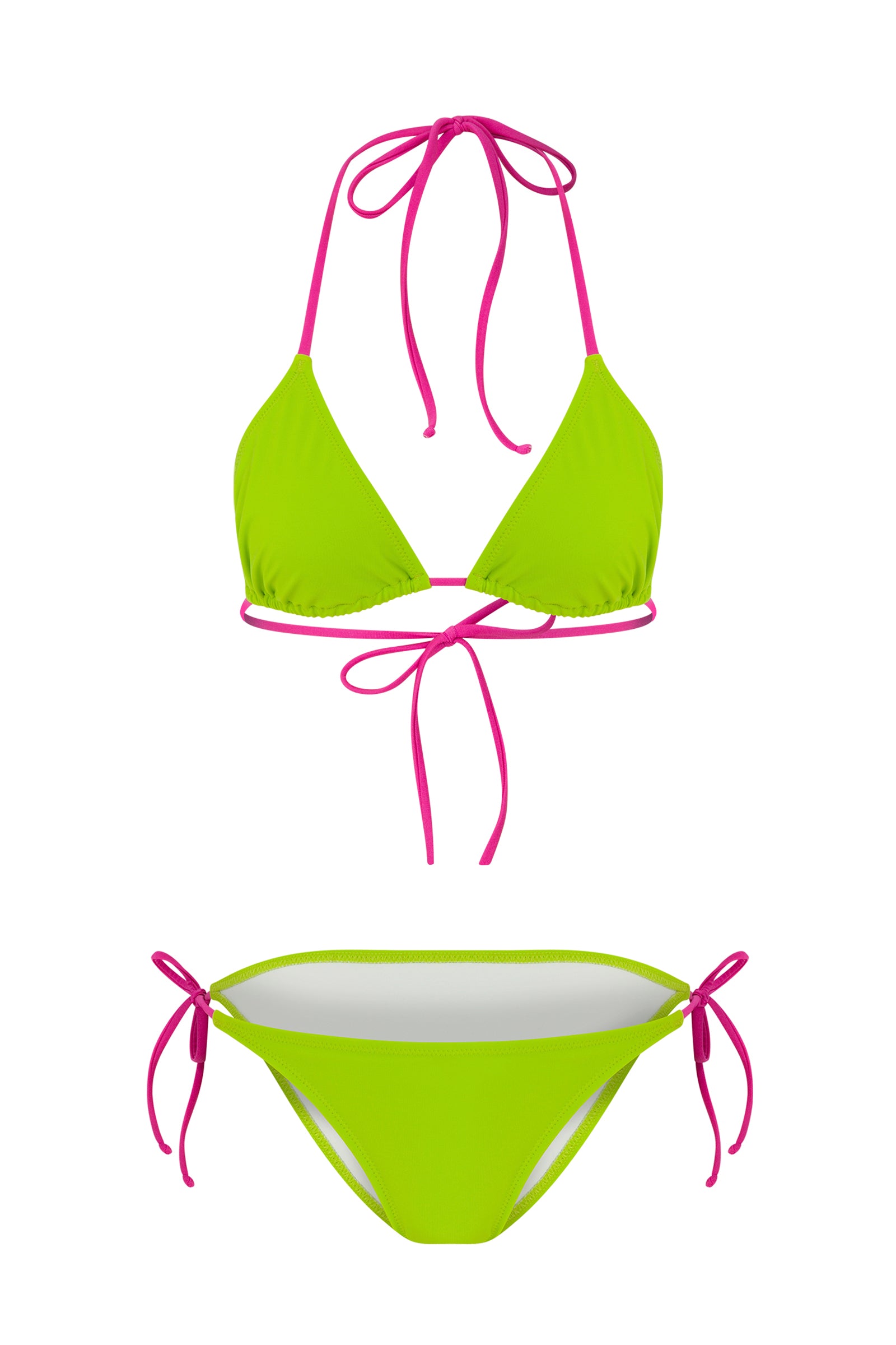 Ally Lime Bikini Set