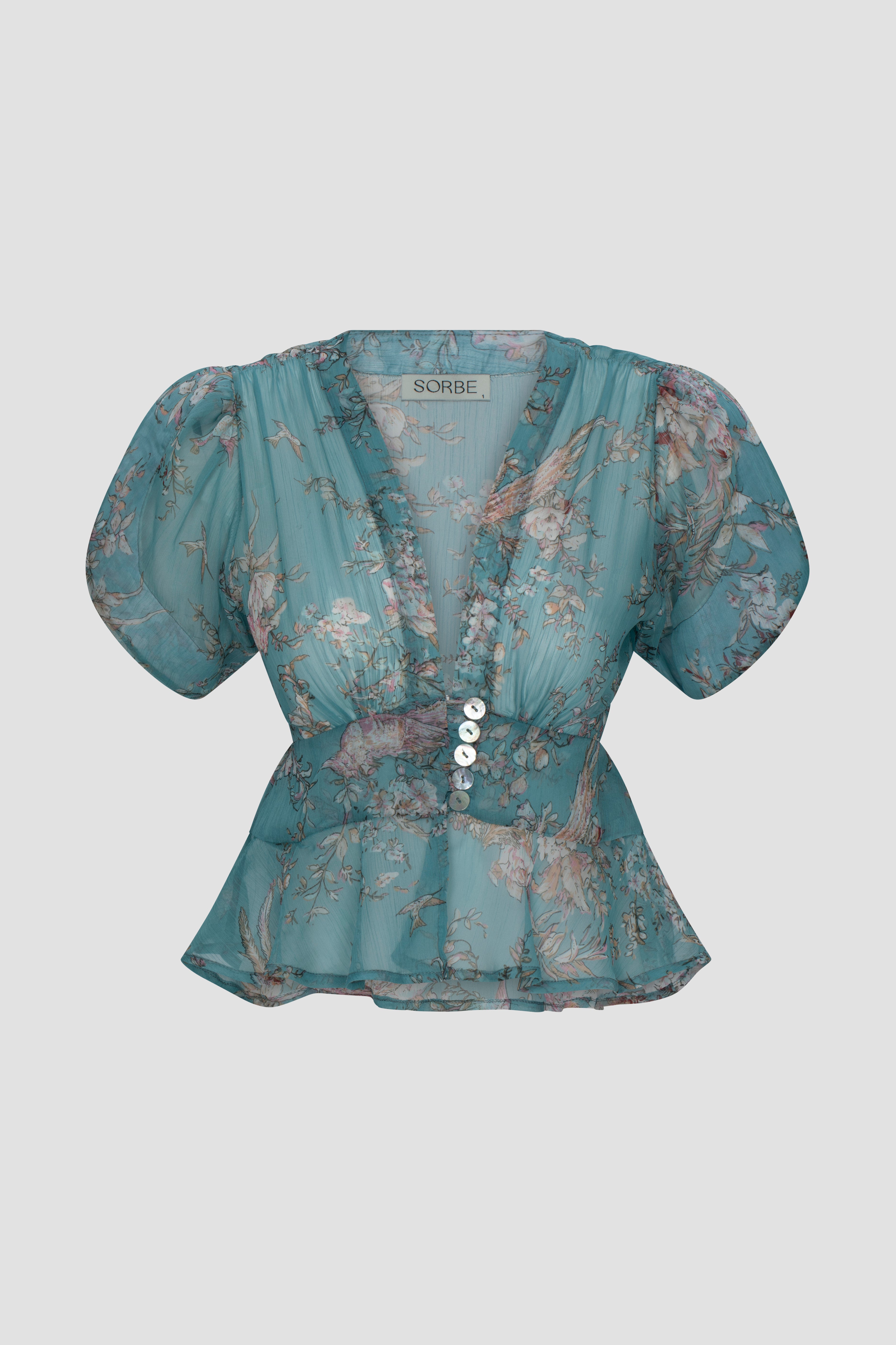 Ibiza Reverie Top Blue