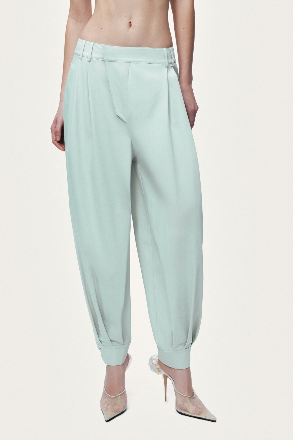 Draped Harem Trousers