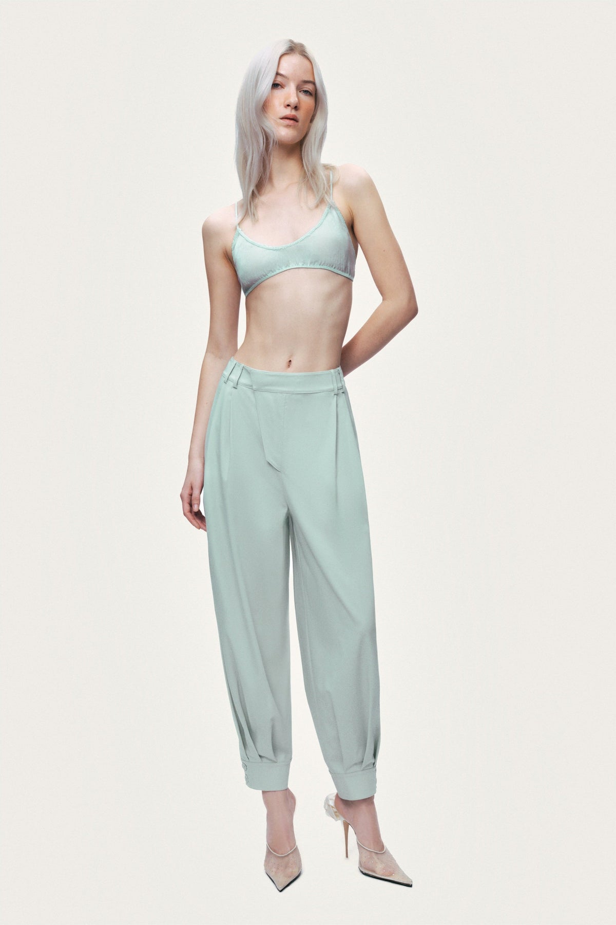 Draped Harem Trousers