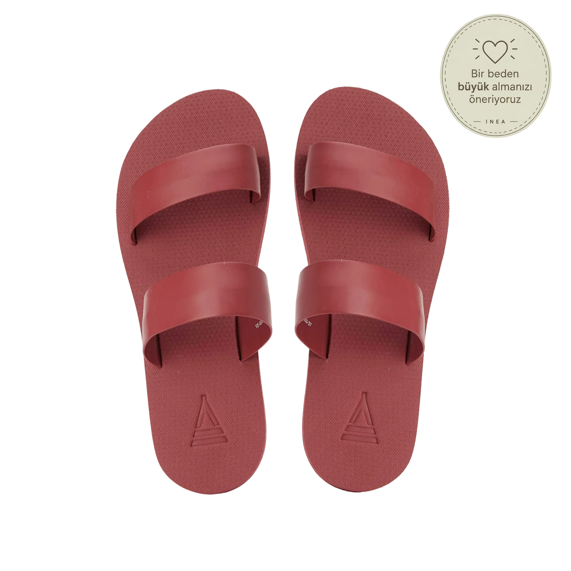 DUO - Woman Double Band - Burgundy