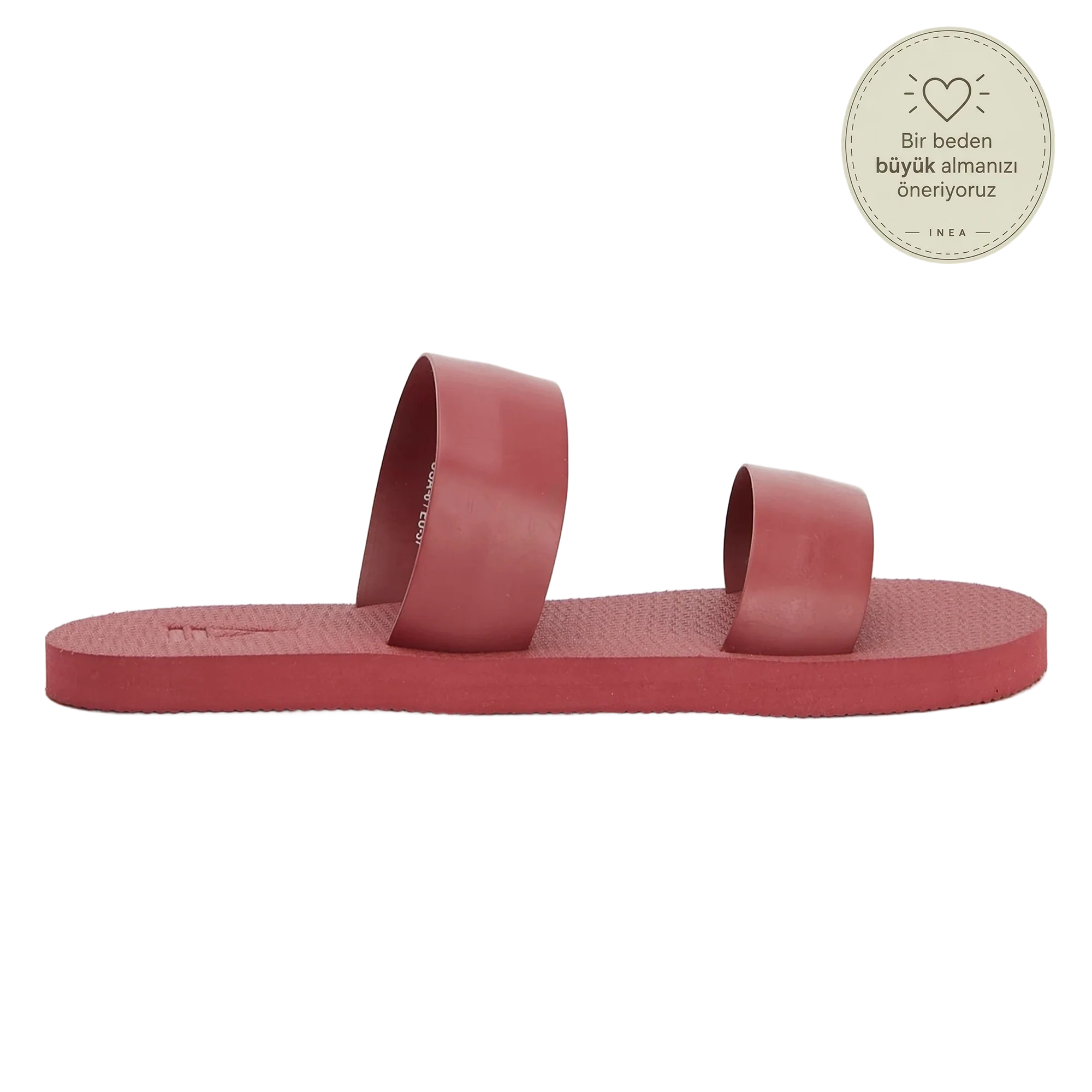DUO - Woman Double Band - Burgundy