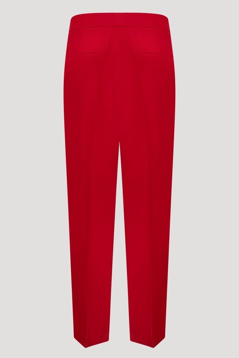 The Tuxedo Pants - Scarlet