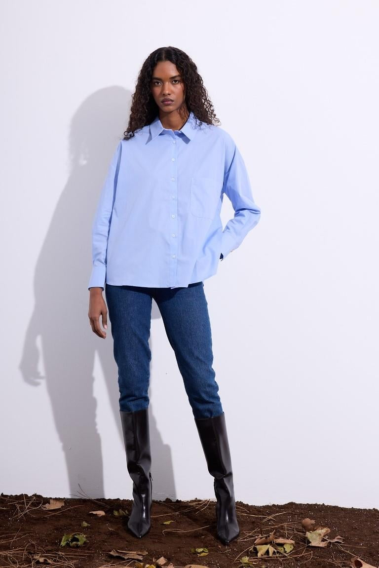 The Boyish Shirt - Blue