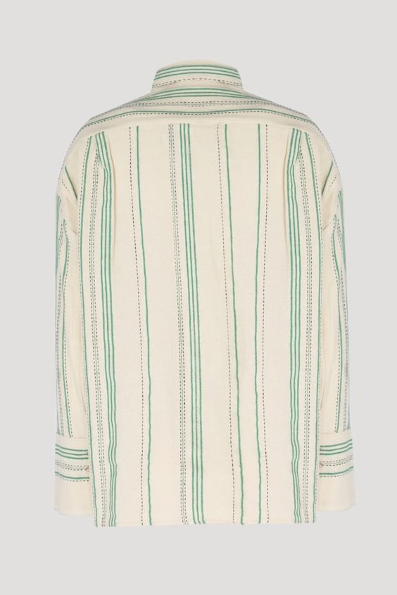 The Bohemian Shirt - Sage Breeze