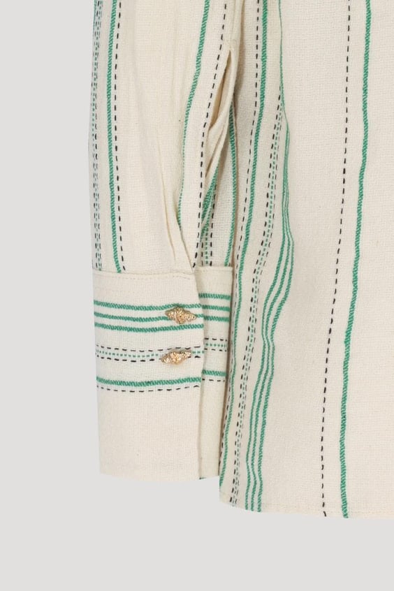 The Bohemian Shirt - Sage Breeze