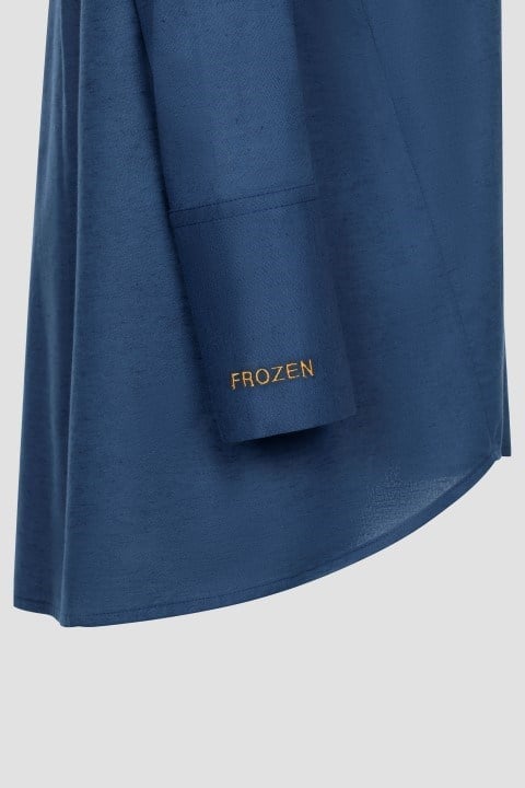 The Boyish Linen Shirt - Navy