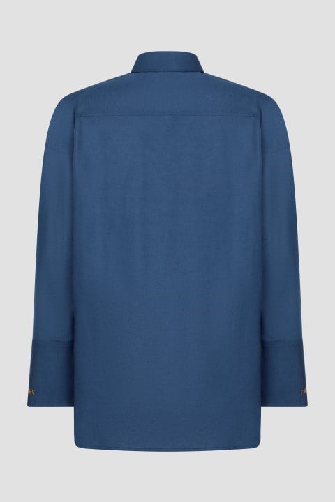 The Boyish Linen Shirt - Navy