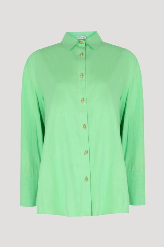 The Boyish Shirt - Lime