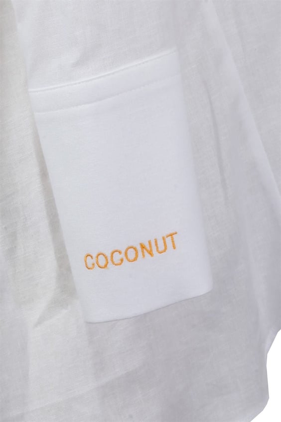 The Boyish Linen Shirt - Coconut