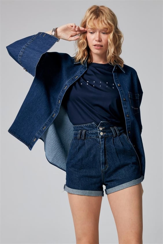 The Denim Short