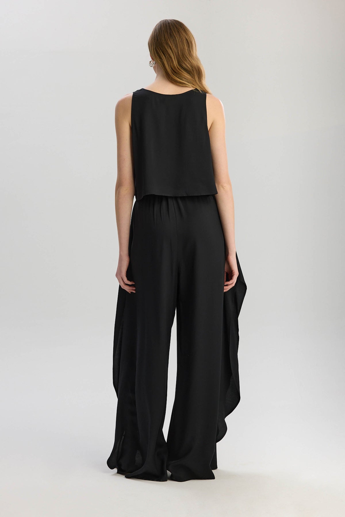 Soho Loose Fit Tank Top - Black