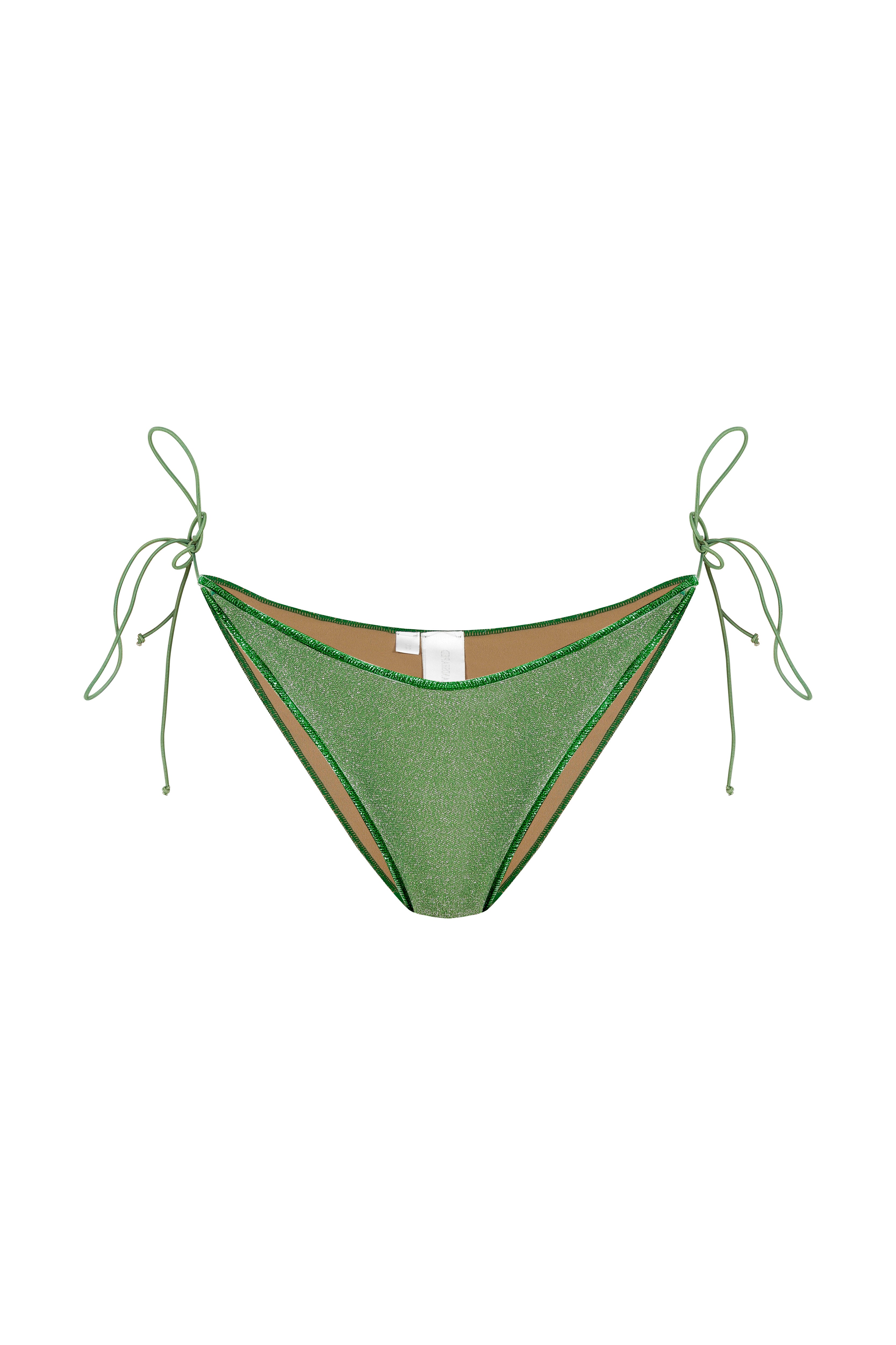 Tina Tie-Side Glitter Bikini Bottom