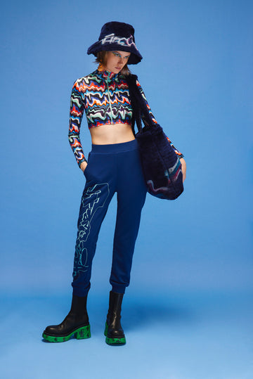 Theresa Multicolor Crop Top