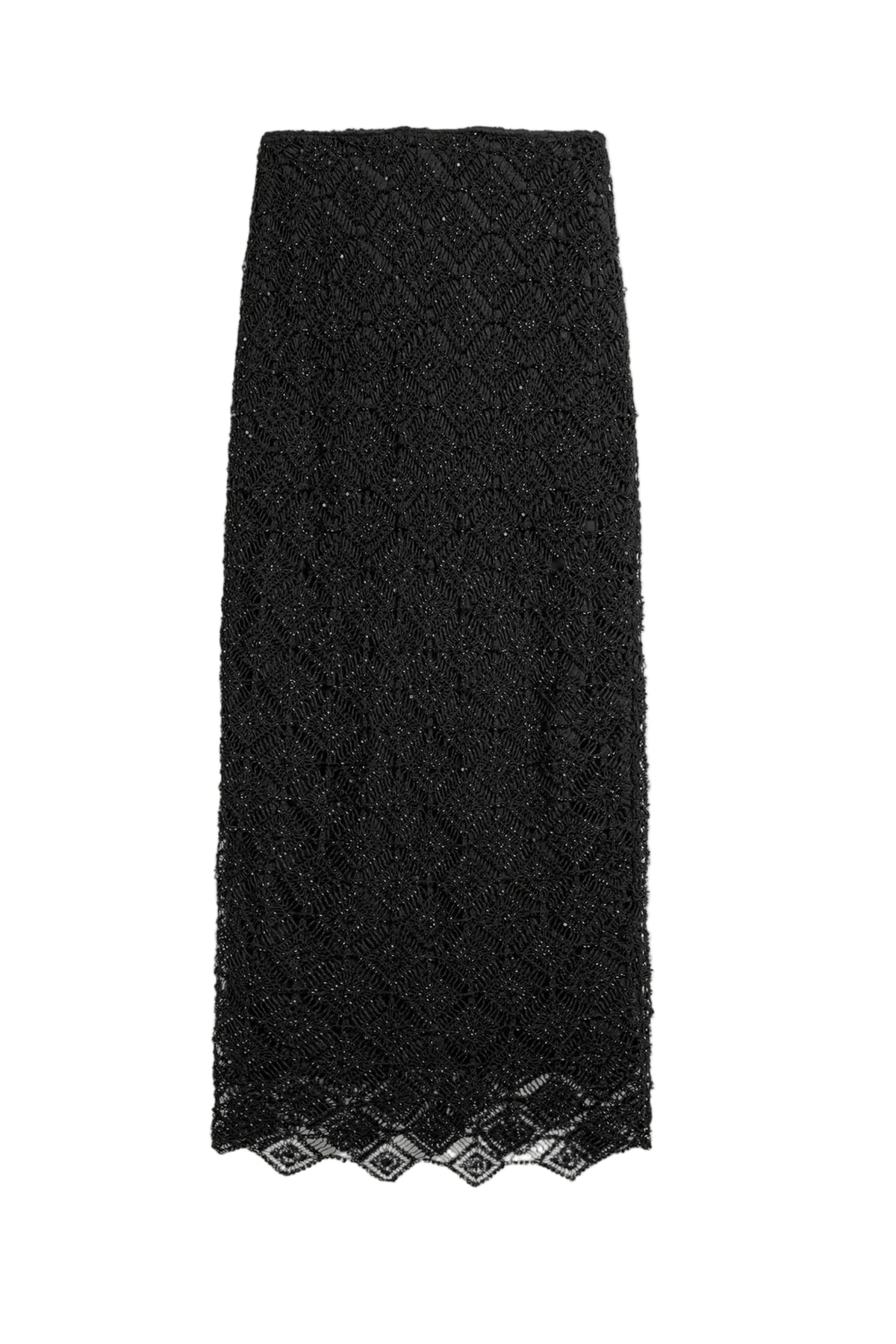 Lace Midi Skirt