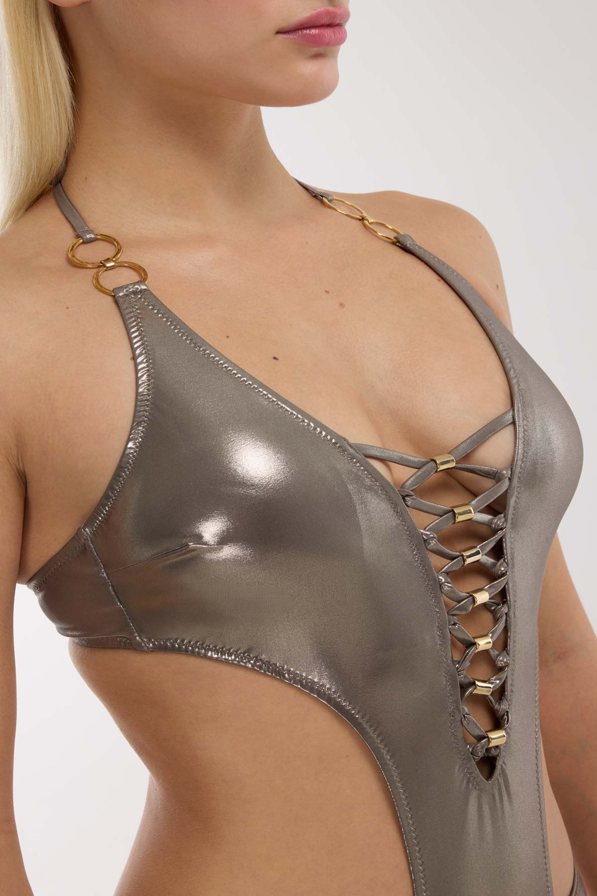 5220 Khaki Monokini