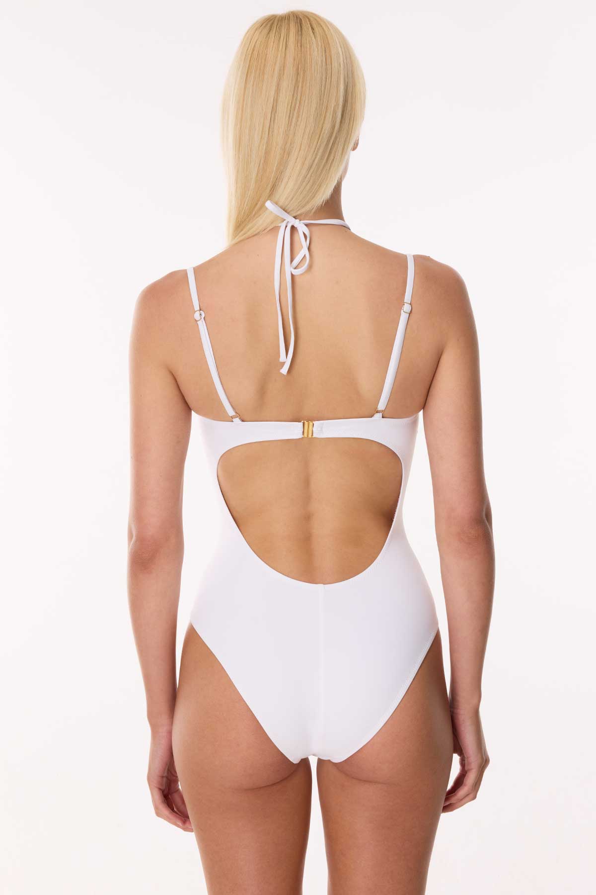6109 White Swimsuit