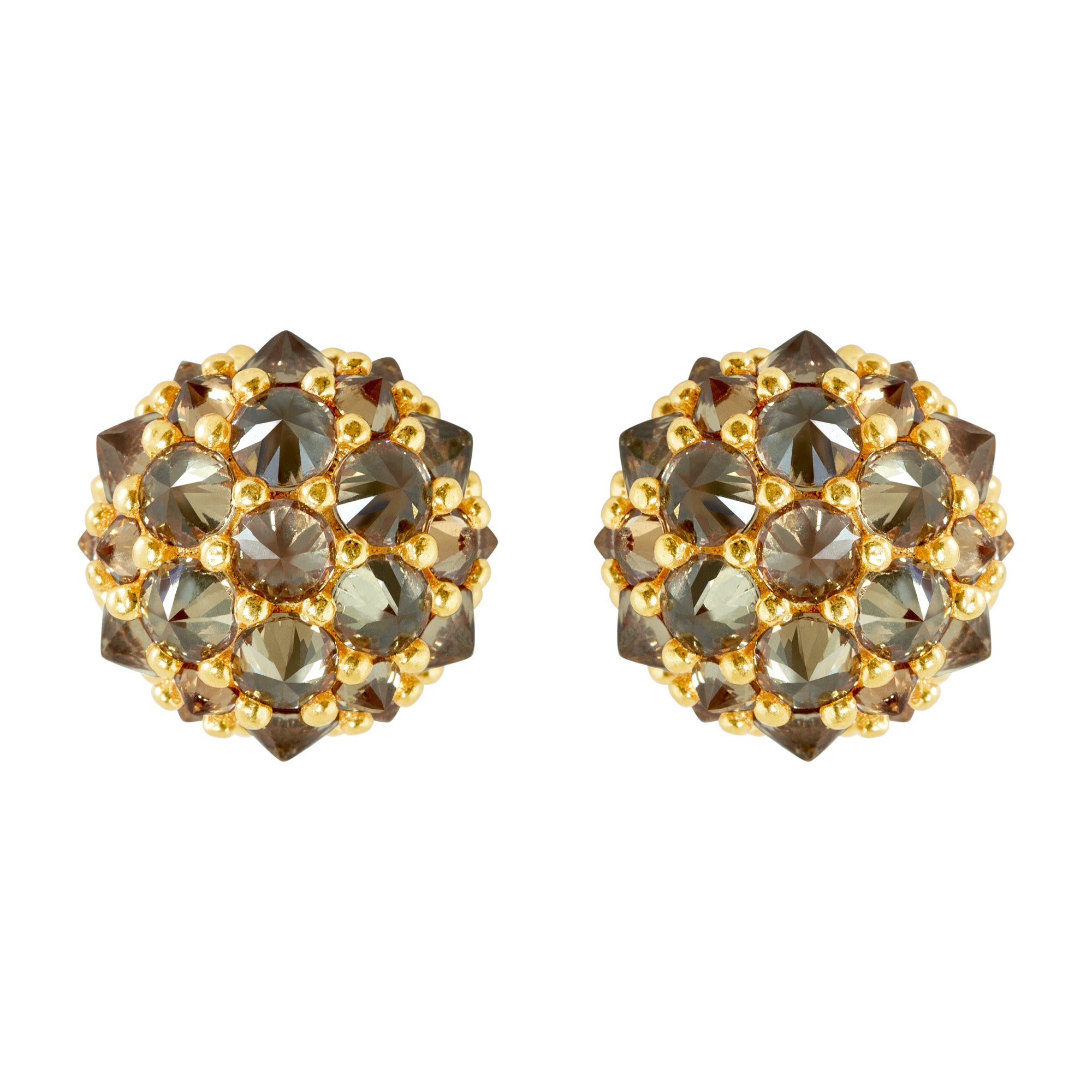 Perfect Bonbon Cocktail Earrings - Gold - Gold