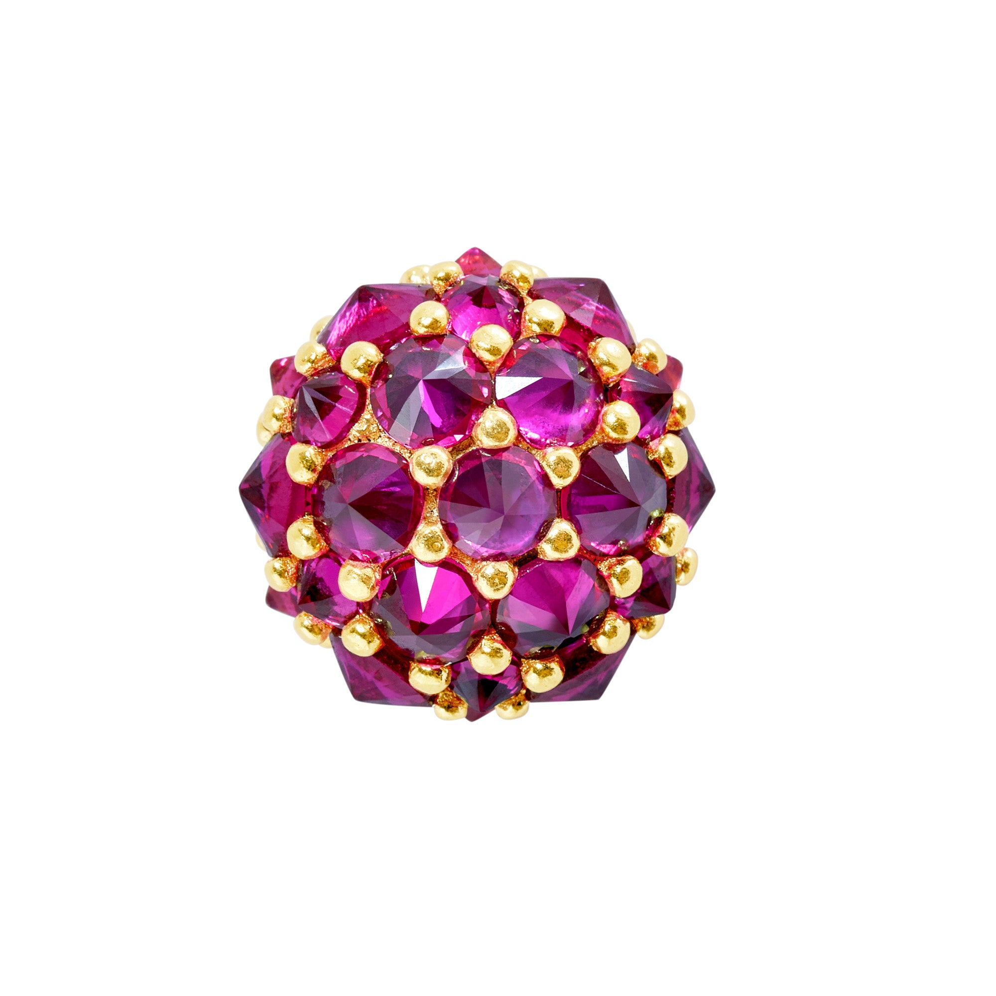 Perfect Bonbon Cocktail Earrings - Pink - Gold