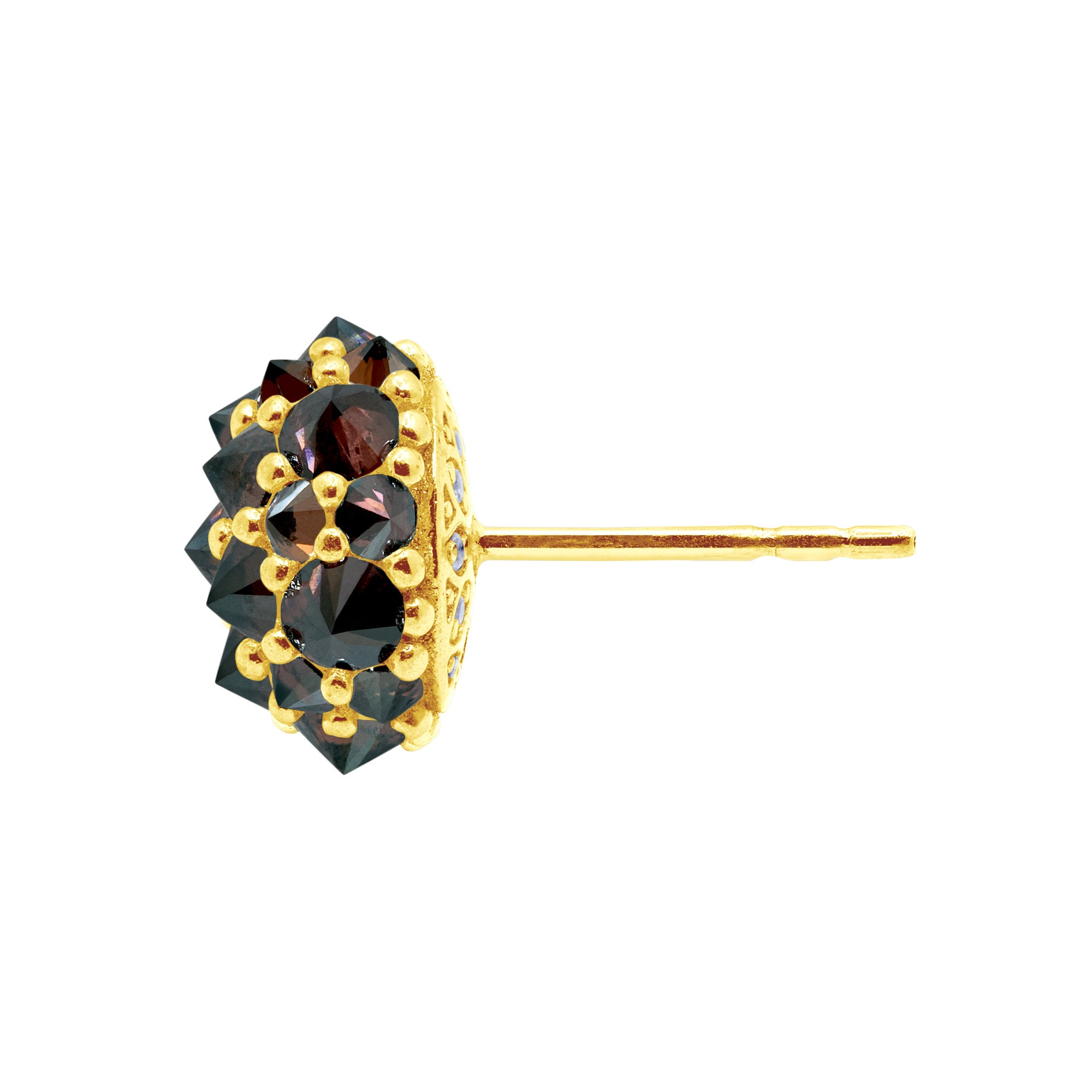 Perfect Bonbon Cocktail Earrings - Caramel - Gold