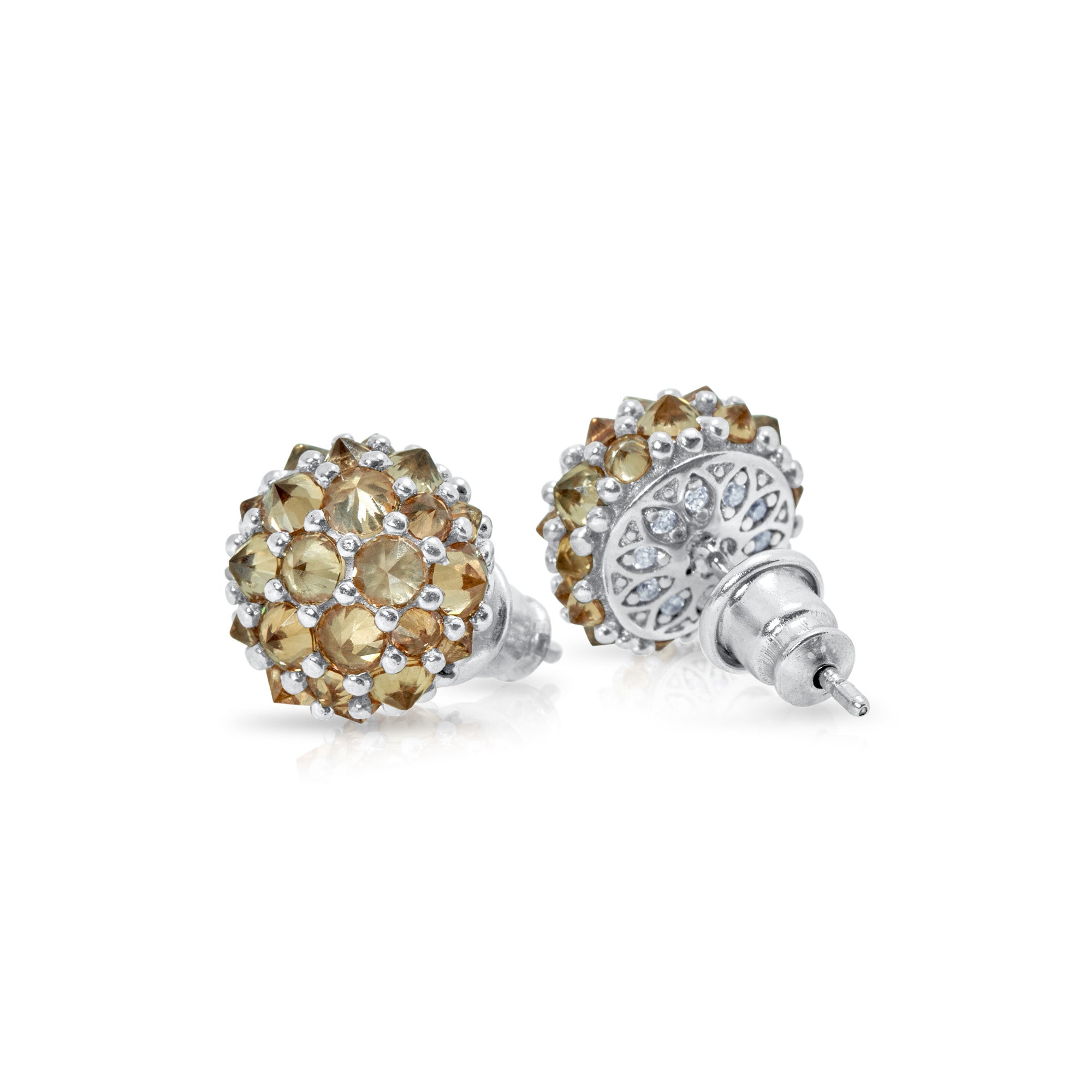 Perfect Bonbon Cocktail Earrings - Gold - Silver