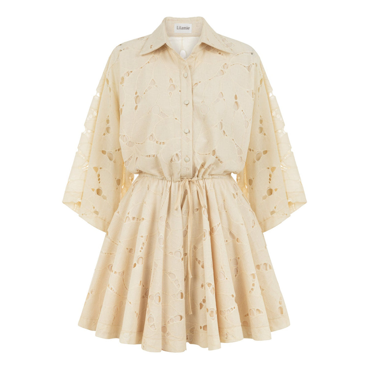 Rome Oversized Short Jumpsuit - Beige