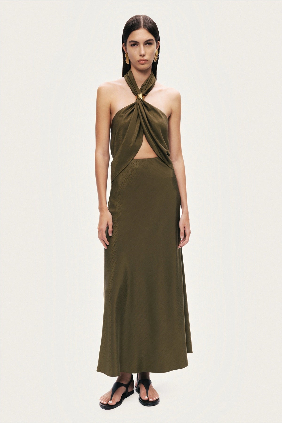 Twist Halter Neck Bustie