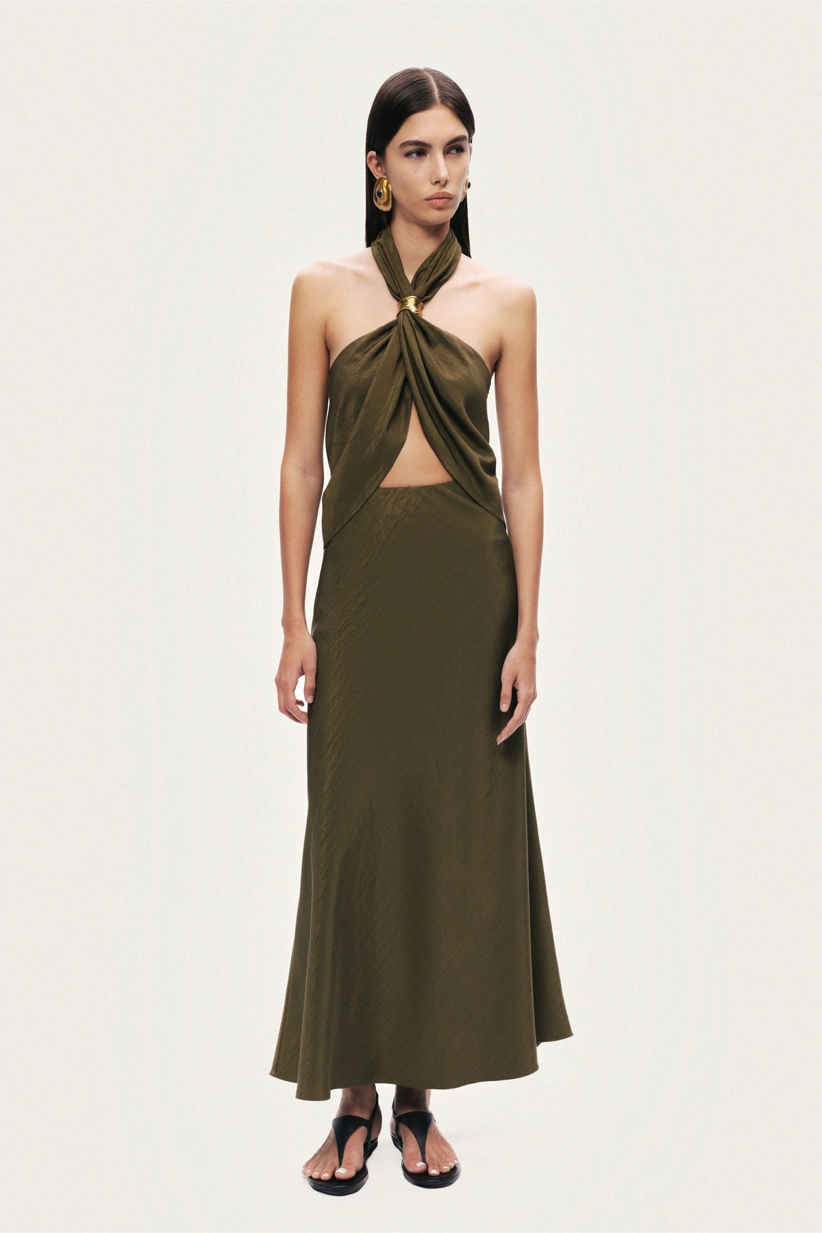 Twist Halter Neck Bustie