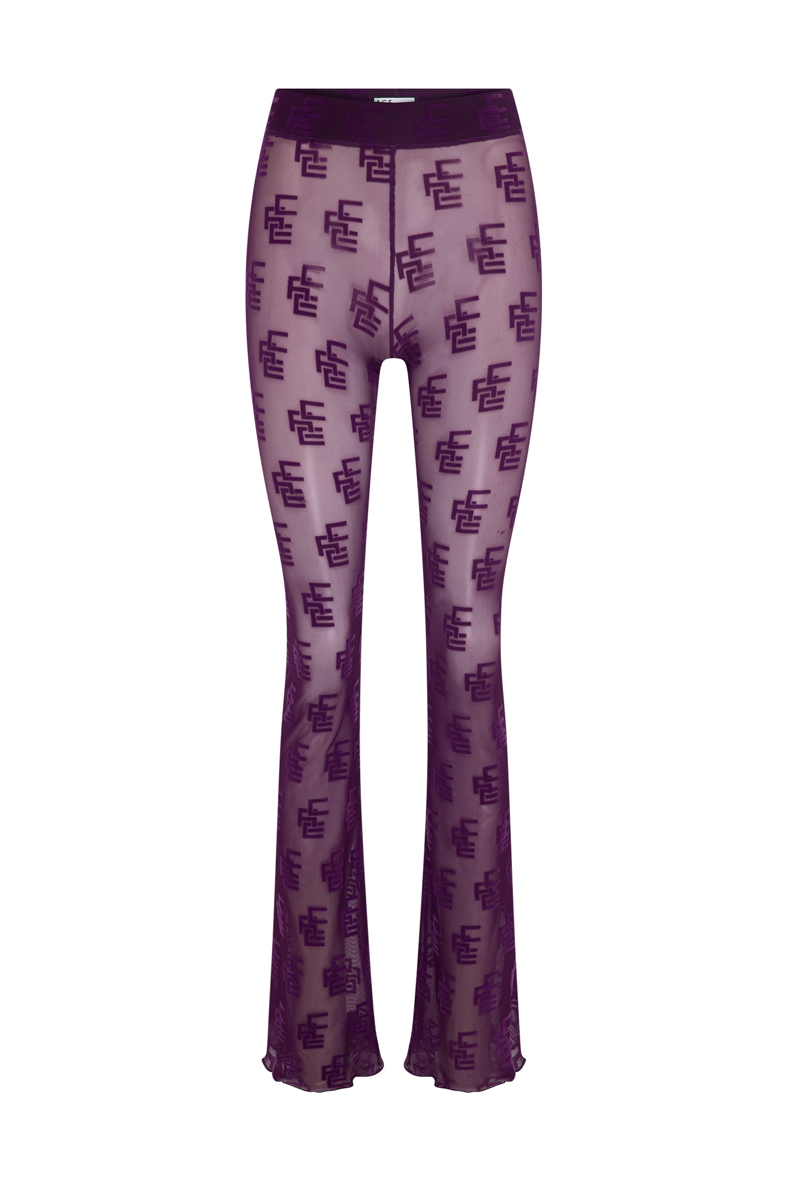 Berry Mesh Pants