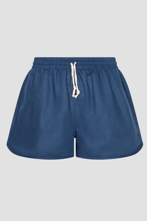 Boyish Linen Short - Navy