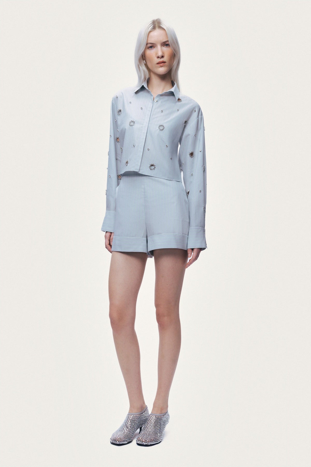 High-Waist Mini Shorts