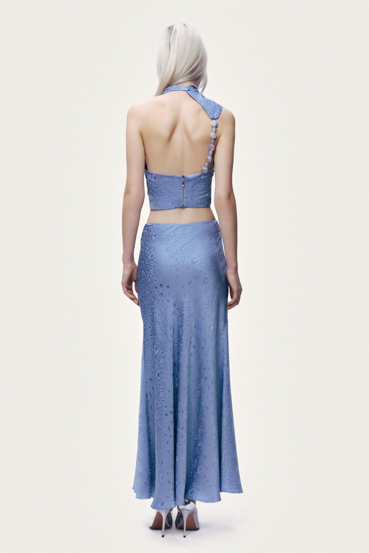 Accessory-Detail Off-Shoulder Bustier Top