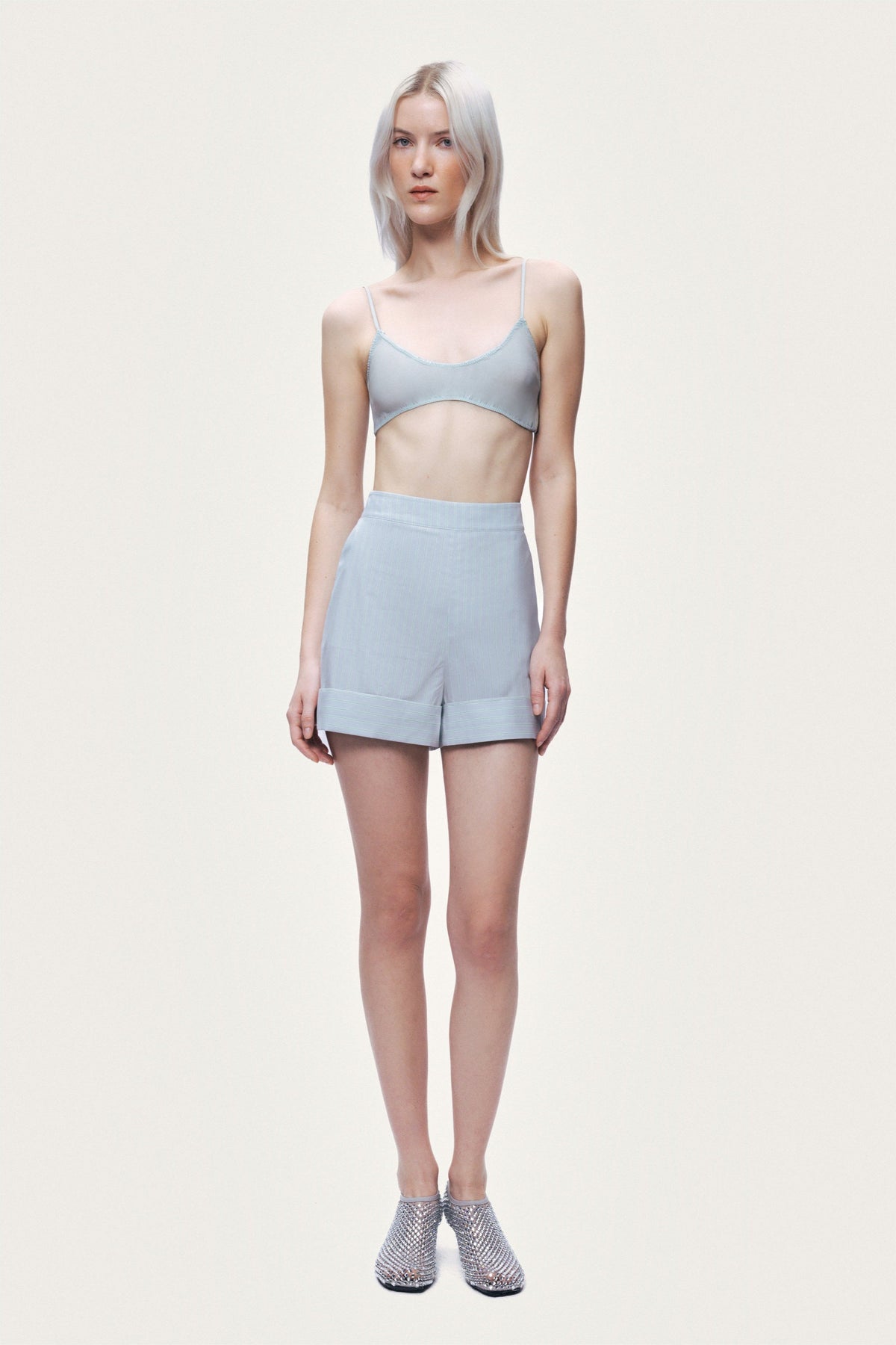 High-Waist Mini Shorts