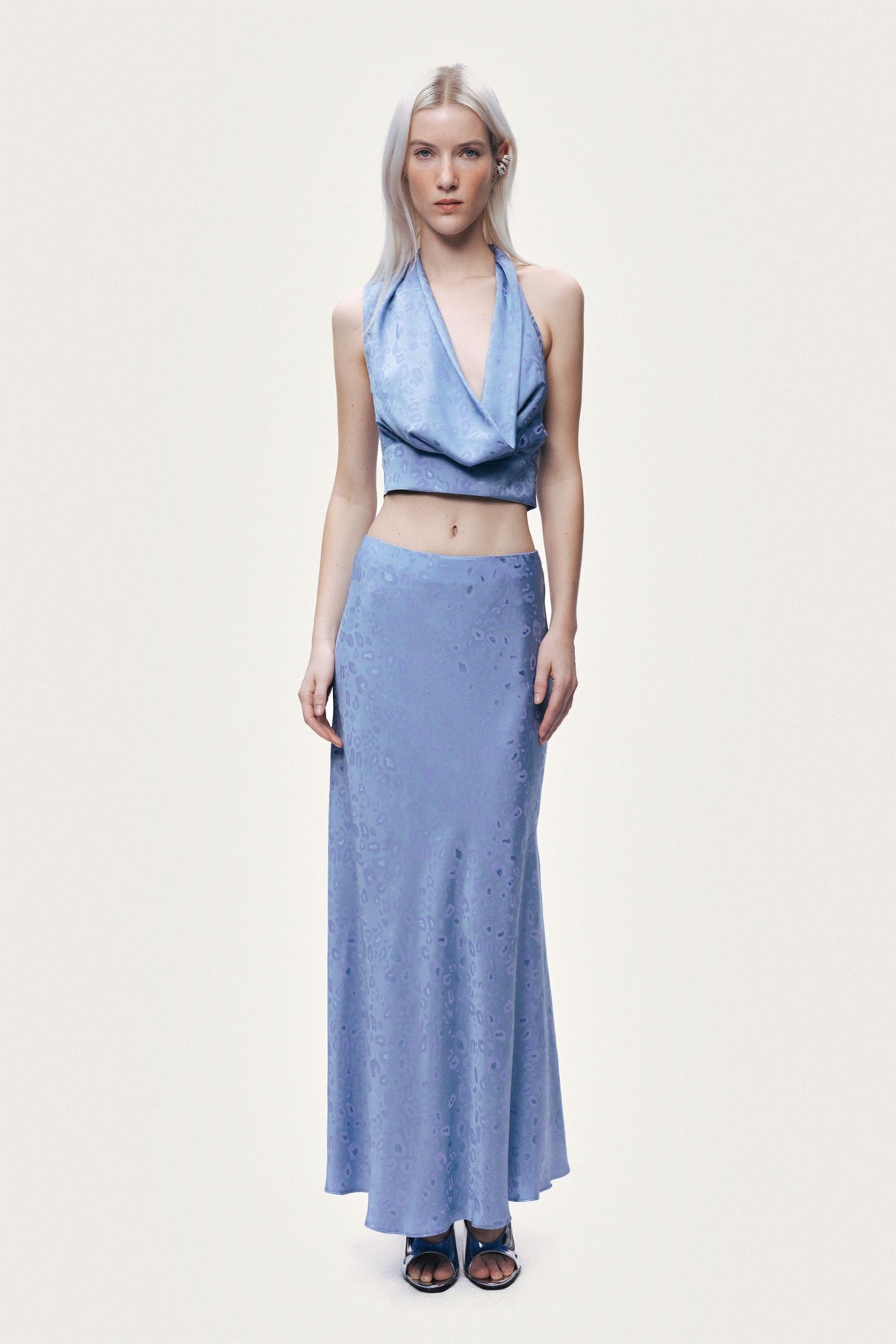 Accessory-Detail Off-Shoulder Bustier Top