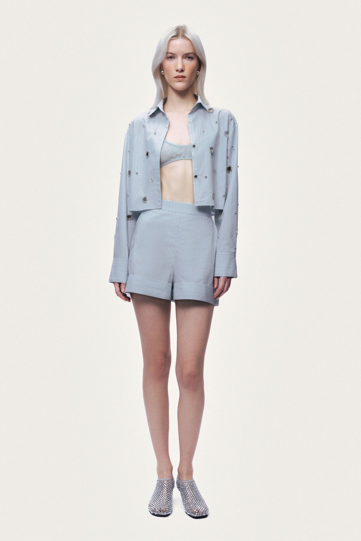 High-Waist Mini Shorts