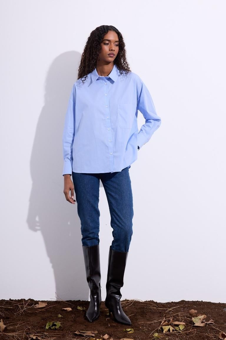 The Boyish Shirt - Blue