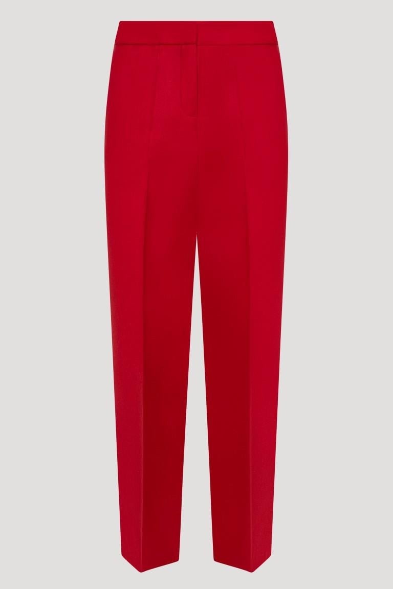 The Tuxedo Pants - Scarlet