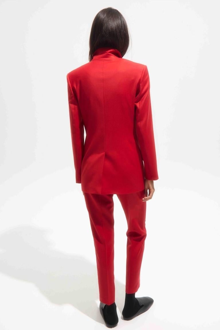 The Tuxedo Pants - Scarlet