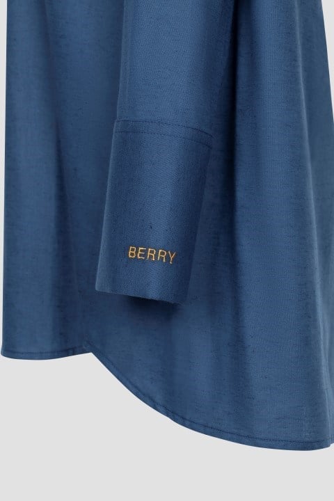 The Boyish Linen Shirt - Navy
