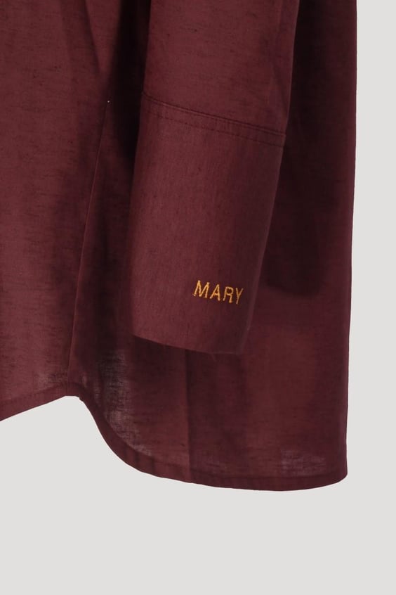 The Boyish Linen Shirt - Bloody Mary