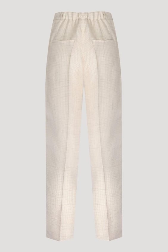 The Celine Pants - Dove Beige
